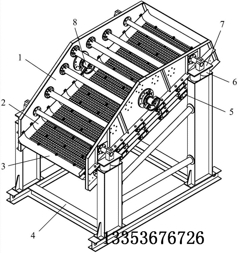 弛张筛结构图